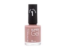 Lak na nehty Rimmel London Super Gel STEP1 12 ml 025 Urban Purple