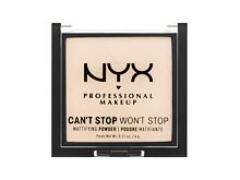 Pudr NYX Professional Makeup Can't Stop Won't Stop Mattifying Powder 6 g 01 Fair