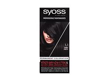Barva na vlasy Syoss Permanent Coloration 50 ml 1-1 Black