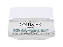 Pleťový gel Collistar Pure Actives Hyaluronic Acid + Ceramides Aquagel 50 ml