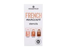 Manikúra Essence French Manicure Stencils 60 ks 01 Walk The Line
