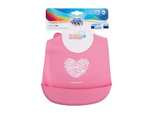 Bryndák Canpol babies Pastels Silicone Bib Pink 1 ks