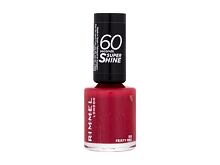 Lak na nehty Rimmel London 60 Seconds Super Shine 8 ml 313 Feisty Red