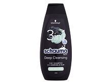 Šampon Schwarzkopf Schauma Men Deep Cleansing 3in1 400 ml