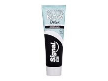 Zubní pasta Signal White Now Detox Charcoal & Clay 75 ml