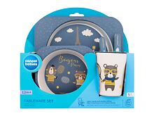 Nádobí Canpol babies Bonjour Paris Tableware Set Blue 300 ml poškozená krabička