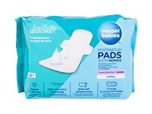 Porodnické vložky Canpol babies Breathable & Discreet Day Postpartum Pads With Wings 10 ks
