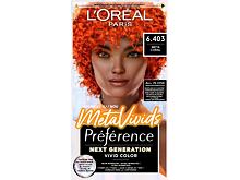 Barva na vlasy L'Oréal Paris Préférence Meta Vivids 75 ml 6.403 Meta Coral