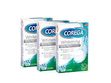 Čisticí tablety a roztoky Corega Tabs Whitening 30 ks