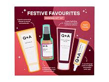 Čisticí krém Q+A Festive Favourites Skincare Gift Set 75 ml Kazeta