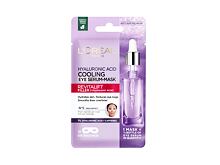 Maska na oči L'Oréal Paris Revitalift Filler HA Cooling Tissue Eye Serum-Mask 11 g