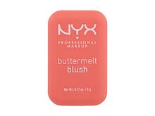 Tvářenka NYX Professional Makeup Buttermelt Blush 5 g 09 Feeling Butta