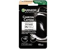 Maska na oči Garnier Skin Naturals Charcoal Caffeine Depuffing Eye Mask 5 g