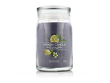 Vonná svíčka Yankee Candle Signature Black Tea & Lemon 567 g