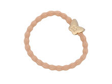 Gumička na vlasy By Eloise London Gold Butterfly Peach 1 ks
