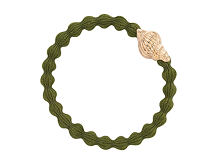 Gumička na vlasy By Eloise London Bling Charms Tropical Seashell Olive 1 ks Olive