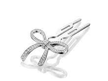 Spona do vlasů Fiona Franchimon Nº1 Hairpin Steel Crystals By Swarovski 1 ks White Gold Finish