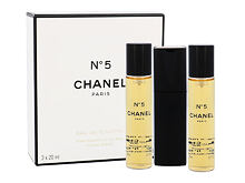 Toaletní voda Chanel No.5 Twist and Spray 3x 20 ml 20 ml