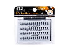 Umělé řasy Ardell 3D Individuals Duralash Knot-Free 56 ks Long Black