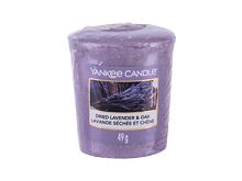 Vonná svíčka Yankee Candle Dried Lavender & Oak 49 g