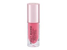 Lesk na rty Makeup Revolution London Pout Bomb 4,6 ml Peachy