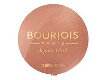Tvářenka BOURJOIS Paris Little Round Pot Blush 2,5 g 03 Brun Cuivré
