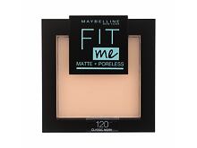 Pudr Maybelline Fit Me! Matte + Poreless 9 g 120 Classic Ivory