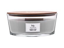 Vonná svíčka WoodWick Lavender & Cedar 453,6 g