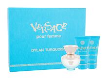 Toaletní voda Versace Dylan Turquoise 50 ml poškozená krabička Kazeta