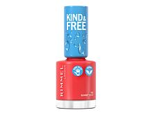 Lak na nehty Rimmel London Kind & Free 8 ml 155 Sunset Soar