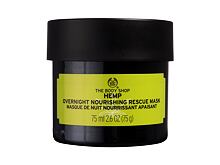 Pleťová maska The Body Shop Hemp Overnight Nourishing Rescue Mask 75 ml