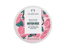 Tělové máslo The Body Shop British Rose 200 ml