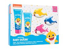 Pěna do koupele Pinkfong Baby Shark Gift Set 75 ml poškozená krabička Kazeta