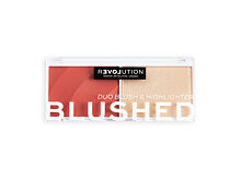 Konturovací paletka Revolution Relove Colour Play Blushed Duo Blush & Highlighter 5,8 g Daydream