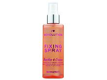 Fixátor make-upu Makeup Revolution London I Heart Revolution Fixing Spray Peaches & Cream 100 ml