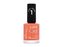 Lak na nehty Rimmel London Super Gel STEP1 12 ml 096 Heatwave Away