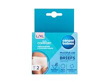 Poporodní kalhotky Canpol babies Air Comfort Multiple-Use Maternity Briefs L/XL 2 ks