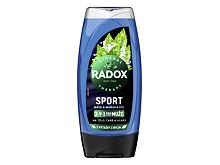 Sprchový gel Radox Sport Mint And Sea Salt 3-in-1 Shower Gel 225 ml