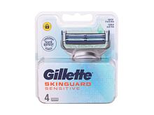 Náhradní břit Gillette Skinguard Sensitive 4 ks