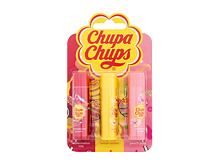 Balzám na rty Chupa Chups Lip Balm Trio 4 g poškozený obal Kazeta