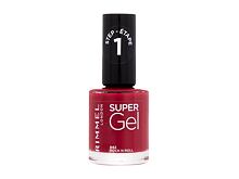 Lak na nehty Rimmel London Super Gel STEP1 12 ml 042 Rock n Roll