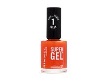 Lak na nehty Rimmel London Super Gel STEP1 12 ml 018 Orange Sorbet