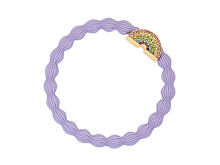 Gumička na vlasy By Eloise London Bling Charms Rainbow 1 ks Lavender
