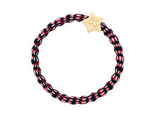 Gumička na vlasy By Eloise London Gold Star 1 ks Red White and Blue
