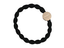 Gumička na vlasy By Eloise London Letter Charms Gold 1 ks I Black