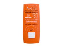 Opalovací přípravek na tělo Avene Stick Zones Sensibles SPF 50+ 8 g