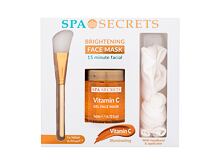 Pleťová maska Xpel Spa Secrets Vitamin C Brightening Face Mask 140 ml Kazeta