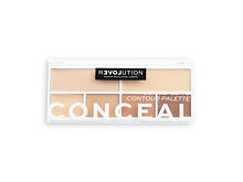 Konturovací paletka Revolution Relove Conceal Me Concealer & Contour Palette 11,2 g Medium