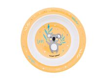 Nádobí Canpol babies Exotic Animals Melamine Bowl With Suction Ring Yellow 270 ml