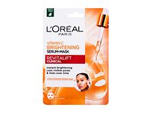 Pleťová maska L'Oréal Paris Revitalift Clinical Vitamin C Brightening Serum-Mask 26 g